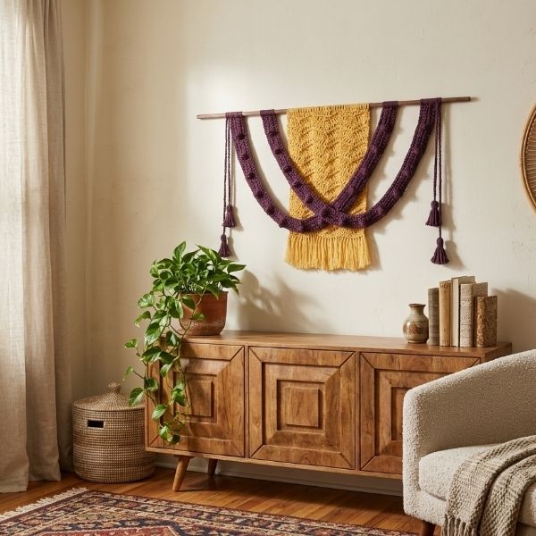 Tapiz Boho DecoCrochet